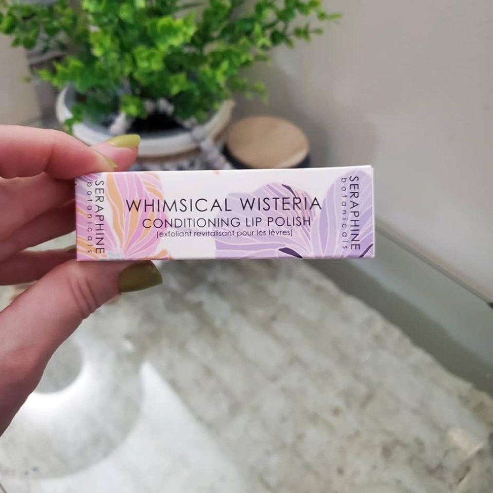 SERAPHINE BOTANICALS, Whimsical Wisteria Conditioning Lip Polish 20mL
